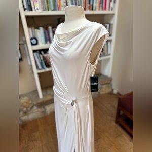 Ralph Lauren White Evening Gown